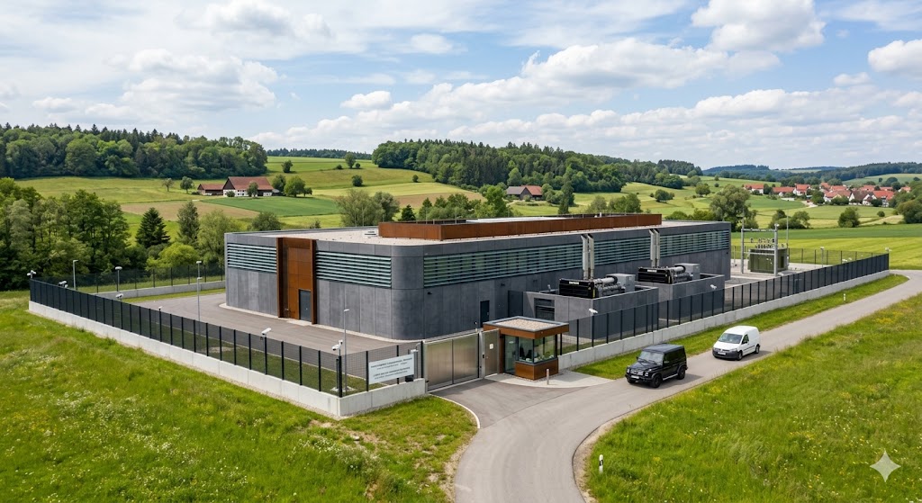 Hochsicheres deutsches Rechenzentrum