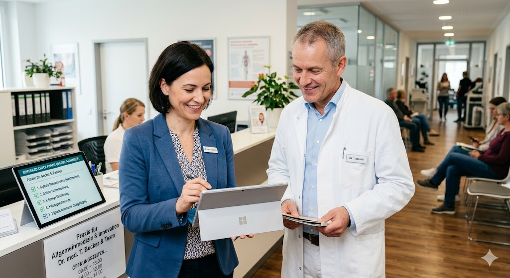 Digitaler Reifegrad-Check f&uuml;r Arztpraxen und Kliniken