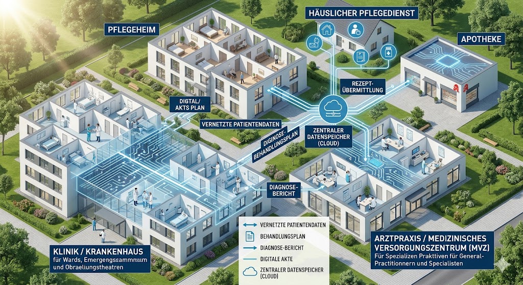 Vernetzte Systeme mit Datenverbindungen